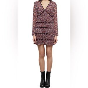 The Kooples mini floral dress NWT Size 0= US 2= Size XS